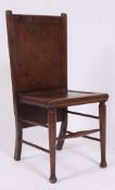 A vintage 1930's rare Patent combined bedroom chair / trouser press.