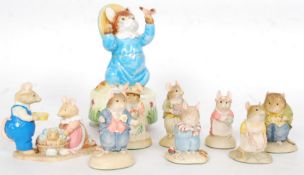 A collection of 10x Jill Barklems Bramley Hedge figurines,
