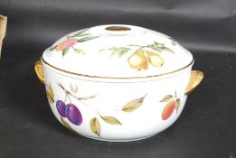 A Royal Worcester Evesham pattern tureen never used still in wrapping and original presentation box