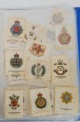 A collection of Kensitas silk cigarette cards of military interest to include mostly military