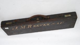 SHOTGUN CERTIFICATE REQUIRED FOR THIS LOT:
A 19th century antique 16 bore side by side double