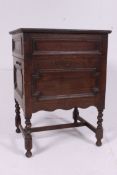 A 1920's oak cased Cosmos Radiophone ( facia only) marked for  Cosmos Radiophone Type A5 / Type VR3
