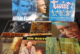A collection of 9 x records to include The Twist, Spencer Davis group, Adam Faith,