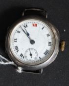A silver 925 early 20th century swiss ma
