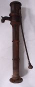 A 19th century large Coalbrookdale pump