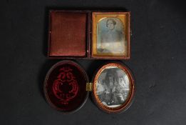 A 19th century Victorian daguerreotype w