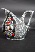 A Liberty's 1950's studio pottery ewer j