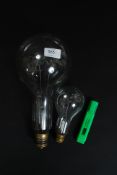 An Antique / Vintage Edison Style huge L