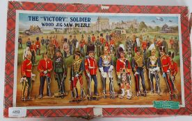 A boxed ' The Victory Soldier ' wooden j