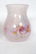 A Monart Art Glass - Ysart Family large