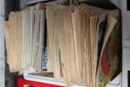 A large collection of 1980s 2000 AD Torn