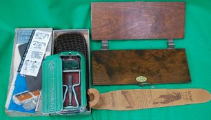 A vintage Rolls Razor set in faux crocod