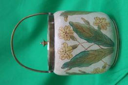 A 20th Century Ceramic biscuit barrel of