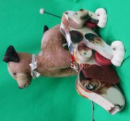 A Fisher Price vintage pull along dog 