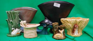 A group of Sylvac porcelain along with a