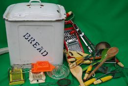 A large collection of retro Kitchenalia