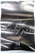 A vintage 1980s retro Penthouse calendar