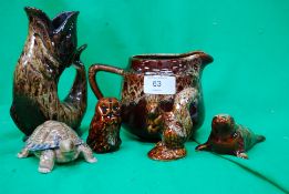 A group of Fosters Studio Pottery to inc