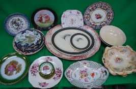 A large collection of various plates to