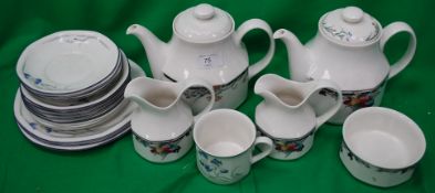 Royal Doulton part tea service to includ