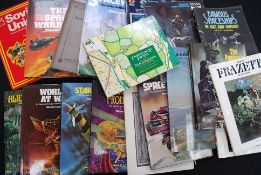 A collection of fantasy and Sci fi books