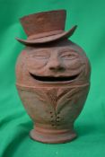 An unusual pottery Humpty Dumpty grotesq