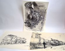 3 STUCKEY works,, all signed all have st