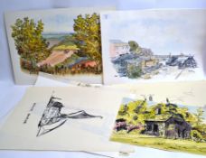 Mixed lot of 10 pieces of work by STUCKE