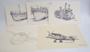 6 studies of various modes of transport