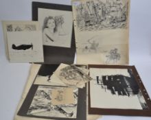 A collection of early works and sketche