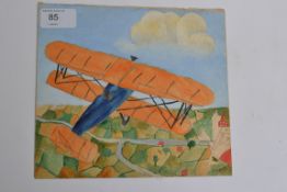 The first attempt at an air to air study by Peter John Stuckey (aged 12 years).