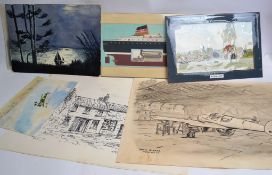 Eclectic mix of pieces by STUCKEY to inc