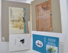 Original artwork (cover) for  'The Sailing Pilots Of The Bristol Channel'  by P.J.Stuckey.