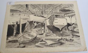 Watercolour on card.  A beautiful study