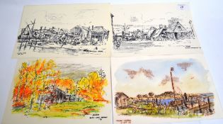 4 American rural scenes to incl. Martha'