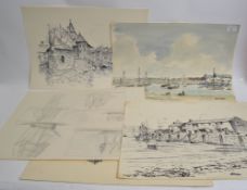 Mixed lot of 16 pieces of work by STUCKE