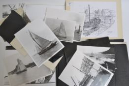 A collection of monochrome  photographs