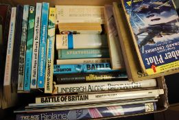 A good collection of assorted vintage books - all relating to military aircraft and similar