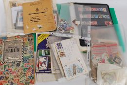 2 stamp albums to include many countries,