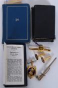 A collection of Masons items to include The Exeter Ritual of Masonry,