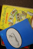 A large collection of vintage scrap albums,