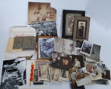 An extensive collection of ephemera and photographs etc relating to the Brightman family which