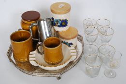 A collection of International Police Association and other police related ceramics,