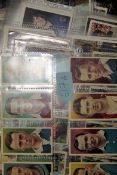 A large box of assorted full sets and part sets of assorted various cigarette cards - each sorted