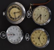 A collection of pocket watches to include a 1950's Ingersoll Triumph with protective case,