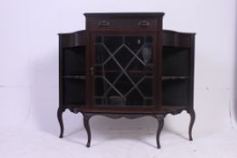 An Edwardian mahogany Chiffonier sideboard.