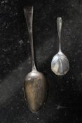 Georgian table / serving spoon Solomon Hougham London 1803,