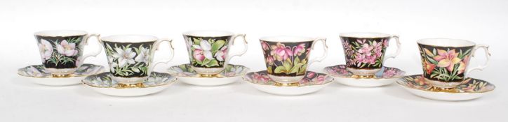 A vintage Royal Albert ' Provincial Flowers ' part china tea service.