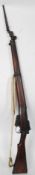 A Second World War Lee Enfield No4 bolt action WW2 rifle,