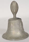 WW2 hand bell made from shot down German Aircraft for the RAF Benevolent Fund.